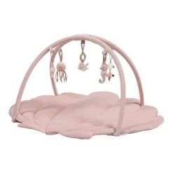 Little Dutch Linen LD Shell Playmat With Bow