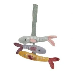 Little Dutch Linen LD Shell Playmat With Bow