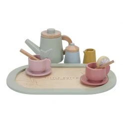 Little Dutch Toys LD Wooden Tea Set Multi Colour