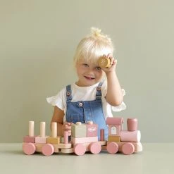 Little Dutch LD Wooden Stacking Train
