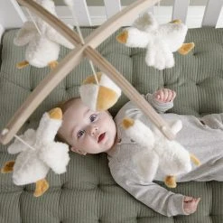 Little Dutch LD Wooden Music Mobile Little Goose Décor