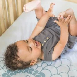 Linen Fitted Sheet Witlof For Kids 120 X 60