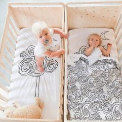 Linen Fitted Sheet Witlof For Kids 120 X 60