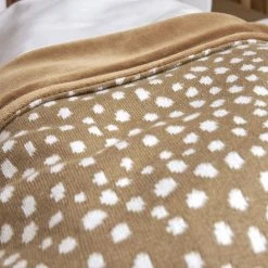 Meyco Blanket Cheetah 75x100cm Linen