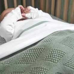 Meyco Organic Diamond Blanket Linen