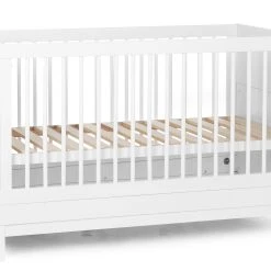 Childhome Jota White- Cot Bed 140 X70 Cm
