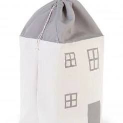Childhome Storage Bag House Grey -Sand Baby Furniture
