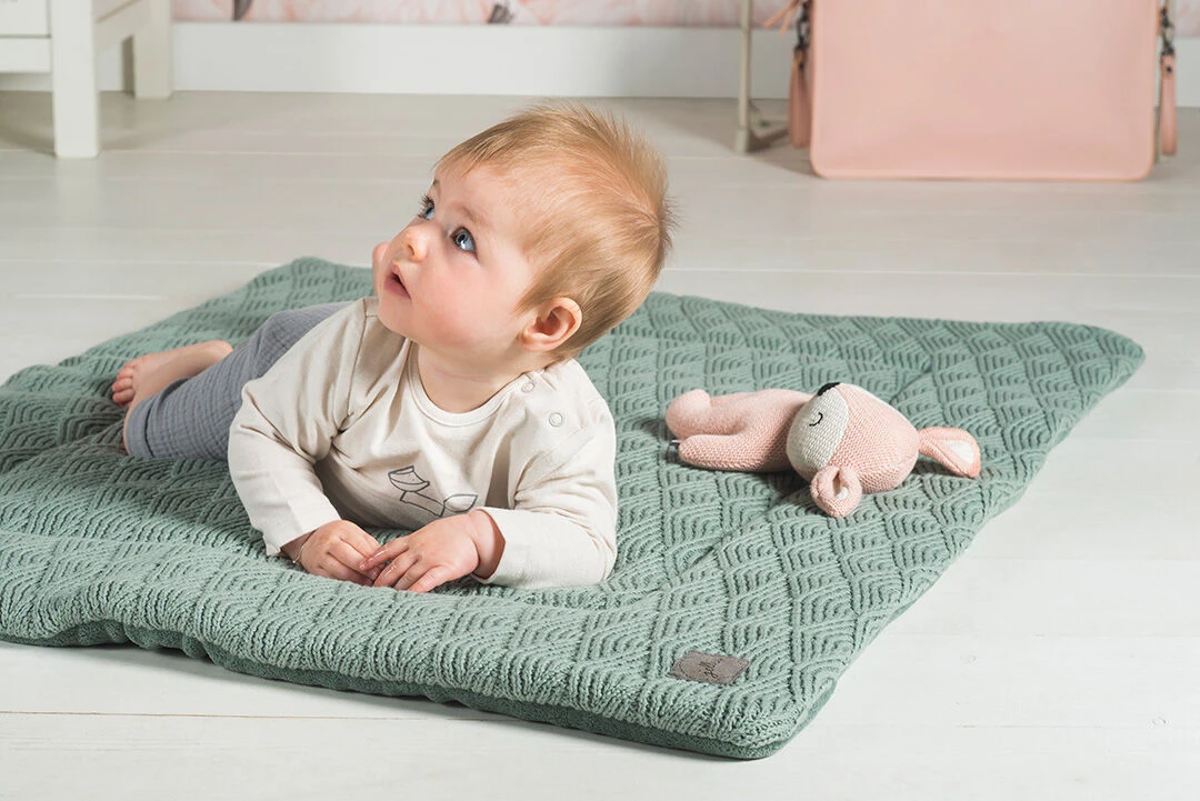 Linen Jollein Playmat 80x100 8 Linen Jollein Playmat 80x100