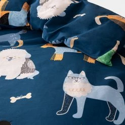 Linenhouse Duvet Cover Set Dog Days Linen