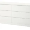 Ikea Baby Furniture Malm 6 Drawers Dresser 160 X 78
