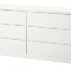 Ikea Baby Furniture Malm 6 Drawers Dresser 160 X 78