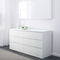 Ikea Baby Furniture Malm 6 Drawers Dresser 160 X 78