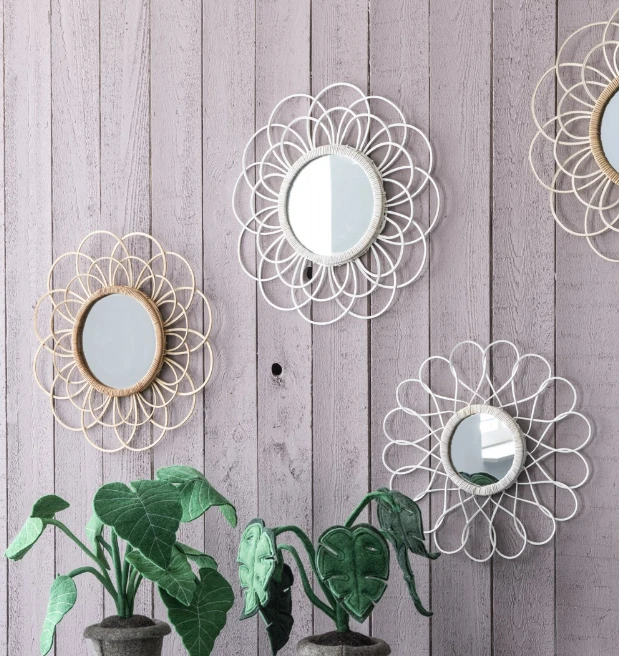 Kids Depot Mirror Sunny Bamboo 40 Cm Décor 6 Kids Depot Mirror Sunny Bamboo 40 Cm Décor