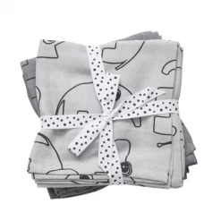 Done By Deer Swaddle 2 Pack Linen