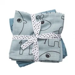 Done By Deer Swaddle 2 Pack Linen