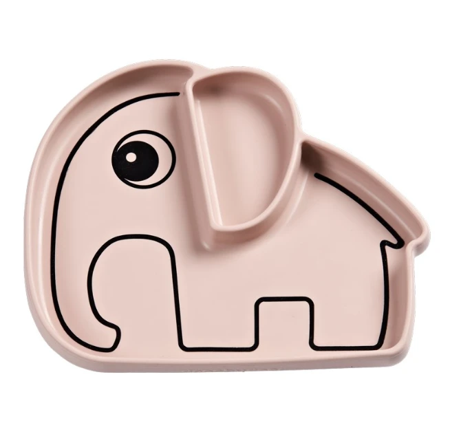 Done By Deer Feeding Silicone Stick & Stay Plate Elphee 6 Done By Deer Feeding Silicone Stick & Stay Plate Elphee