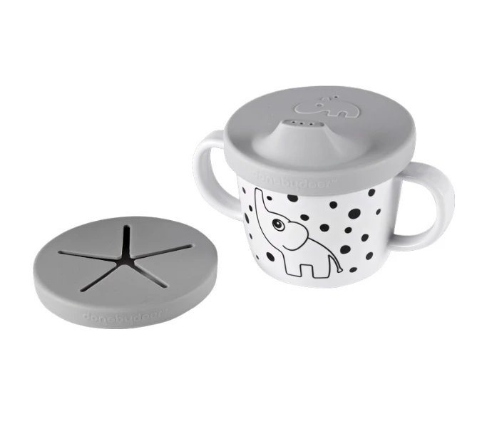 Done By Deer Silicone Spout/ Snack Cup Elphee 5 Done By Deer Silicone Spout/ Snack Cup Elphee