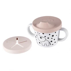 Done By Deer Silicone Spout/ Snack Cup Elphee 9 Done By Deer Silicone Spout/ Snack Cup Elphee