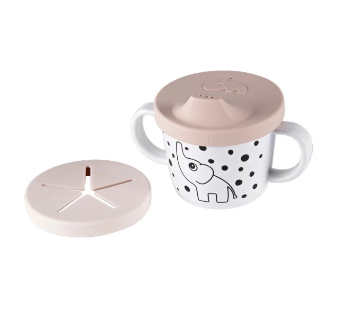 Done By Deer Silicone Spout/ Snack Cup Elphee 6 Done By Deer Silicone Spout/ Snack Cup Elphee