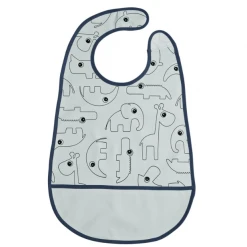 Done By Deer Bib W/Velcro Contour Feeding