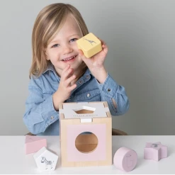 Little Dutch LD Wooden Shape Sorter Zoo Toys