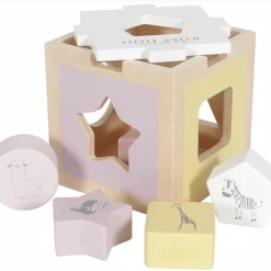 Little Dutch LD Wooden Shape Sorter Zoo Toys
