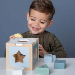 Little Dutch LD Wooden Shape Sorter Zoo Toys