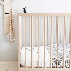 Linen Fitted Sheet Witlof For Kids 120 X 60