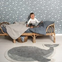 Little Dutch LD Whale Rug 90x 140cm
