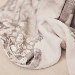 Jollein Jersey Blanket 100x150cm Forest Animals Linen