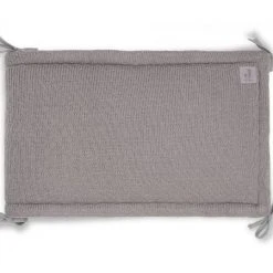 Linen Jollein Cot Bumper River Knit 35 X 180cm 18 Linen Jollein Cot Bumper River Knit 35 X 180cm