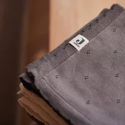 Jollein Linen Blanket Pointelle 75 X 100 Cm 35 Jollein Linen Blanket Pointelle 75 X 100 Cm