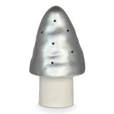 Heico Light Toadstool Small Vintage Silver Décor