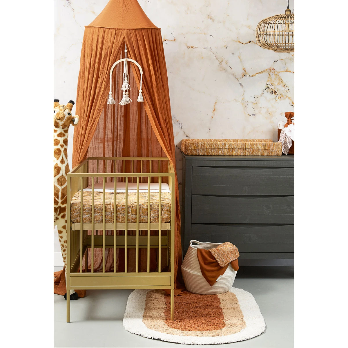 Meyco Hanging Canopy Linen 4 Meyco Hanging Canopy Linen