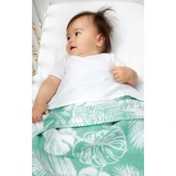 Meyco Linen Blanket Tropical Leaves