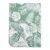 Meyco Linen Blanket Tropical Leaves