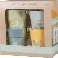 Little Dutch LD Bath Cups Goose