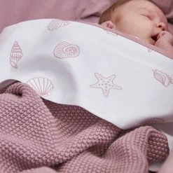 Meyco Linen Organic Cot Blanket Mini Relief 100x150cm