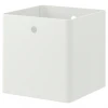 Ikea Baby Furniture Kuggis, Storage Box, White30x30x30 Cm