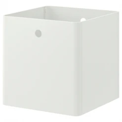 Ikea Baby Furniture Kuggis, Storage Box, White30x30x30 Cm