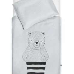 Jollein Duvet Cover Animal Single 140x200 Linen