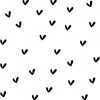 LM Baby Art Wall Stickers Mixed Hearts 100 Pcs Décor