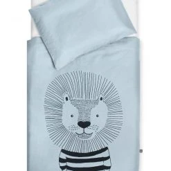 Jollein Duvet Cover Animal Single 140x200 Linen