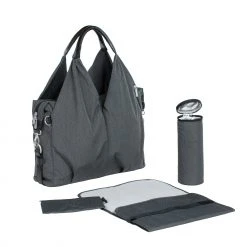 Lässig Lassig Baby Bag Neckline Bag Spin Dye Black 11 Lässig Lassig Baby Bag Neckline Bag Spin Dye Black