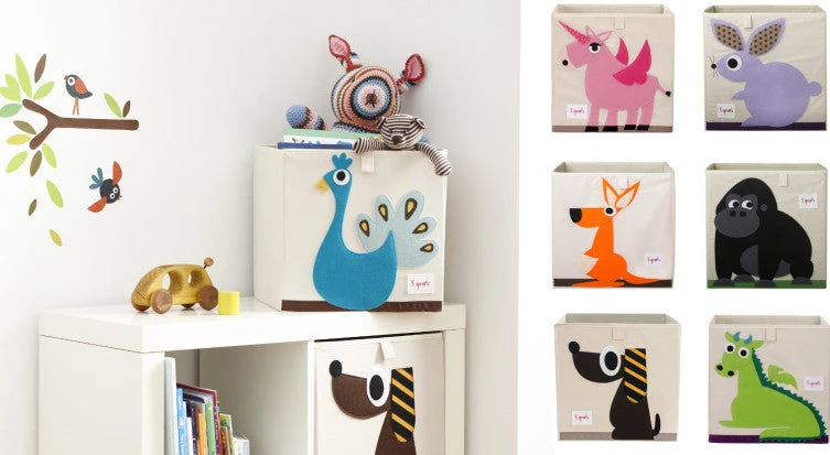 3Sprout Storage Box Animal 14 3Sprout Storage Box Animal