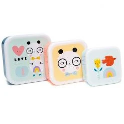 Petit Monkey Lunchbox Set Feeding