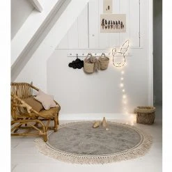 Tapis Petit Rug Lily Grey 110 X 110 Cm