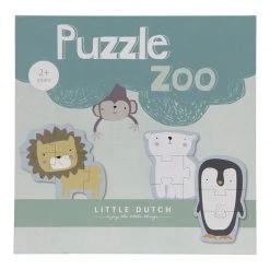 Little Dutch Toys LD Animal Zoo Puzzle - 6 Pcs