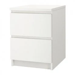 Ikea Junior Furniture Malm Pedestal 2 Drawers