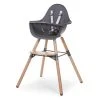 Childhome Evolu Naturel / Anthra High Chair Baby Furniture 2 Childhome Evolu Naturel / Anthra High Chair Baby Furniture
